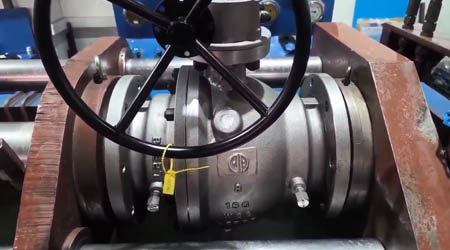 Dự án mua sắm van bi mặt bích WCB 8 inch loại 150 cho Nam Phi năm 2025